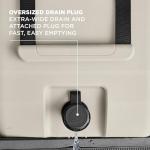 Coleman Pro Heavy-Duty 45qt Ultra-Light Premium Hard Cooler, Extra-Thick Insulation Keeps Ice up to 4 Days, 74-Can Capacity