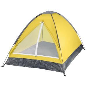 121 Person Camping Tent with Rain Fly and Carrying Bag - Lightweight Outdoor Pop Up Tents for Camping Essentials, Music Festivals, Backpacking, Hiking, or Beach Shelter by Wakeman Outdoors