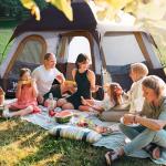 CAMEL CROWN 3/4 Person Tent Waterproof Lightweight Portable Backpacking Tent for Outdoor Camping Hiking