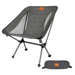 Msnaile Camping Chair, Carbon Fiber Frame 1.5 lbs Ultralight Folding Chair, Compact Portable Camp Chair for Adults, Backpacking, Hiking, Outdoor, Travel