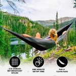 SZHLUX Camping Hammock Double Portable Hammocks Camping Accessories and Camping Gear,Great for Hiking,Outdoor,Beach,Camping