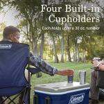 Coleman Classic Series Insulated Portable Rolling Cooler with Wheels, Leak-Resistant Outdoor Hard Cooler Keeps Ice up to 5 Days, 62-Quart