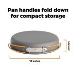 Jetboil 10-Inch Non Stick Camping Cookware Fry Pan for Jetboil Camping and Backpacking Stoves