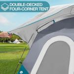 CAMEL CROWN 3/4 Person Tent Waterproof Lightweight Portable Backpacking Tent for Outdoor Camping Hiking