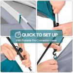 CAMEL CROWN 3/4 Person Tent Waterproof Lightweight Portable Backpacking Tent for Outdoor Camping Hiking