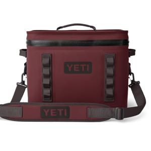 YETI Hopper Flip 18 Portable Soft Cooler, Wild Vine Red