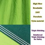 Camping Hammock Double & Single Portable Hammocks Ultralight Nylon Parachute Hammocks with 2 Tree Straps for Backpacking, Travel, Beach, Backyard, Camping, Hiking (Medium, Camouflage)