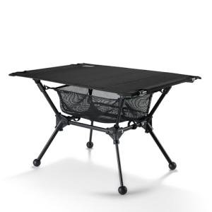 ONETIGRIS Dipper Camping Table, Lightweight Portable Folding Table with Mesh Storage Net, High/Low Options, Ideal for Camping, Hiking, Tailgating, Beach, Picnic, Travel, Backyard