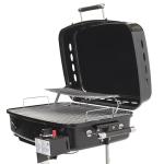 Flame King - YSNHT500 RV Or Trailer Mounted BBQ - Motorhome Gas Grill - 214 Sq Inch Cooking Surface - Adjustable Flame Controller, Black