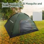 1-2 personTent Waterproof & Windproof Family Tents Camping-Tent All-Weather Backpacking-Tent for Camping-Hiking, Outdoor Adventures with Carry Bag