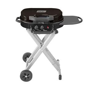 Coleman RoadTrip 225 Portable Propane Grill, 2-Burner Gas Grill with Matchless Ignition & Adjustable Temperature Control, 11,000 BTUs of Power for Grilling, Tailgating, Camping, BBQ, & More