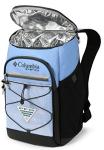 Columbia PFG Roll Caster - 30-can insulated backpack cooler, white lid