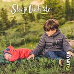 Klymit Static V Inflatable Sleeping Pad for Camping, Lightweight Hiking and Backpacking Air Bed, 2.5 Inch Thick, Short, Green