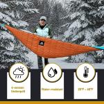 AYAMAYA Single & Double Hammock Underquilt Full Length Big Size Under Quilts for Hammocks, Camping Backpacking Essential, Winter Cold Weather Warm UQ Blanket Bottom Insulation