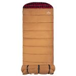 Teton 0F Degree Deer Hunter Sleeping Bag. Warm and Comfortable Camping Sleeping Bags, TETON Tough Canvas Shell for Camping, Hunting, and Cold Weather, Brown