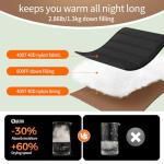 QEZER XL Sleeping Bag-600 Fill Power Down Sleeping Bag for Adults, Ultralight Ideal for Backpacking, Camping, Hiking