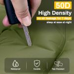 Camping Sleeping Pad, Extra Thick 6 Inch Inflatable Camping Mat with Pillow, Built-in Foot Pump Sleeping Pad for Camping Ultralight Self Inflating Campings Pad for Tent Backpacking Hiking Camp Gear