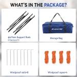 1/2 personTent Waterproof & Windproof Family Tens Portable Camping-Tent All-Weather Backpacking-Tent for Camping/Hiking,Outdoor Adventures with Carry Bag,Lightweight