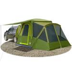TIMBER RIDGE 5-9 Person SUV Tent with Screen Porch and Awning for Family Camping, Weather Resistant and Portable Van or Car Tent, Includes Rainfly and Storage Bag, 13' W X 10' L X 7.1' H, Green