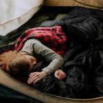 ShinHye 0 Degree Sleeping Bag for Adults - Cotton Flannel 4 Season Cold Weather Winter, XXL Big and Tall Camping Sleeping Bag with Compression Sack (Black1, 90"×35" Right Zip)