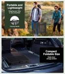 Raynesys Foldable Grill Table with Mesh Desktop, 200lbs 3Ft Portable Folding Table, Height Adjustable Metal Table for Ourdoor, Camping, Picnic, BBQ and Beach, RV, 35.4" L x 23.6" W