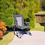 GCI Outdoor Comfort Pro Rocker Outdoor Rocking Chair with Beverage Holder