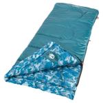 Coleman Kids 45°F Sleeping Bag for Children up to 5ft 5in Tall, Lightweight & Warm Sleep Sack for Indoor/Outdoor Use, Machine Washable