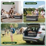 Cooler Bag – Soft Travel Cooler Holds 45 Cans, Stays Cold for 8H & Warm for 6H – Portable Car Trunk Organizer for Camping, Beach, Picnic