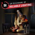 Energizer Universal+ LED Headlamp (2-Pack), Bright Head Lamp for Outdoors, Camping and Emergency Light, IPX4 Water Resistant (Batteries Included)