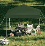PeacefulHues 10x10 Pop Up Canopy - Beach Tent with One Push Setup, 210D Oxford Fabric - Waterproof & UPF 50+, with Wheeled Carry Bag, Outdoor Sun Shade Gazebo for Events, Parties, Camping