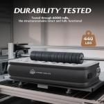 JUITOY Twin Air Mattress with Built in Pump Newly Upgraded one-Touch air Mattress with pillowNo Peculiar Smell for Camping,Home,Guests & Portable Travel,18"/440lbs Max Blow Up Bed Gray