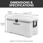 Igloo 70 QT Latitude Marine Ultra White Cooler