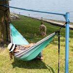 Equip Single Point Portable Hammock Stand - Perfect for Lounging & Camping Hammocks - Hang Around & Enjoy The Outdoors - Up to 400lbs Capacity