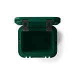 YETI Roadie 24 Hard Cooler with DoubleDuty Shoulder Strap and Drain Plug, Black Forest Green