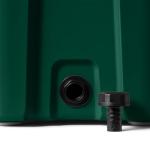 YETI Roadie 24 Hard Cooler with DoubleDuty Shoulder Strap and Drain Plug, Black Forest Green