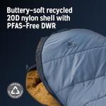 Kelty Cosmic Synthetic Fill 20 Degree Backpacking Sleeping Bag, Regular – Compression Straps, Stuff Sack Included (2025)