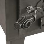 Guide Gear Outdoor Wood Burning Stove; Portable with Chimney Pipe for Cooking and Camping