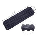 Waterproof Sleeping Pad for Camping/Backpacking/Hiking/Traveling Inflatable Sleeping Mat Ultralight Air Mattress Single Tent/Person Navy Blue ﻿