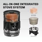 Fire-Maple "Fixed Star 1" Personal Cooking System | Pot/Jet Burner Stove System with Electric Ignition | Ideal for Hiking, Camping, Backpacking, Fishing, Hunting Trips and Emergency Use