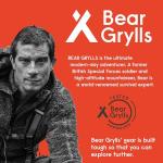 Bear Grylls Inflatable Sleeping Pad for Camping, Lightweight Hiking and Backpacking, Air Bed for Warm and Cold Weather