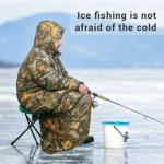 ARVAGGCY Wearable Sleeping Bag Adult,Autumn and Winter Hunting Clothes,Applicable Temperature 25℉-50℉,Suitable for Camping, Hunting, ice Fishing, Hiking and Other Outdoor use (Camouflage)