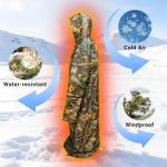 ARVAGGCY Wearable Sleeping Bag Adult,Autumn and Winter Hunting Clothes,Applicable Temperature 25℉-50℉,Suitable for Camping, Hunting, ice Fishing, Hiking and Other Outdoor use (Camouflage)