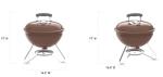 Weber Smokey Joe 14 inch Portable Grill, Mocha
