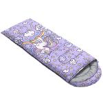 Axolotl Unicorn Sleeping Bag for Kids Girls Boys–Lightweight Warm Cold Weather Sleeping Bags,Waterproof Portable Sleeping Bag with Compression Sack for Camping Backpacking Outdoor Indoor