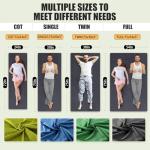 Aodisman 3 Inch Thick Memory Foam Sleeping Pad Camping Mattress,Portable Roll up Mattress-Car/Tent/Cot/Floor,Comfortable Sleeping Mats for Guests Adult Sleepover