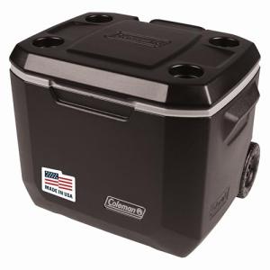 Coleman Insulated Can Cooler: 50 Quart Xtreme 5 Day Wheeled Cooler Insulated Cooler with Wheels Keeps Ice for 5 Days Portable