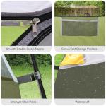 CAMPROS CP Tents for Camping 6 Person Tent Waterproof Windproof Double Layer Family Camping Tent, Easy Setup Dome Tent with Large Mesh Windows & Wider Door for Outdoor Camping & Hiking