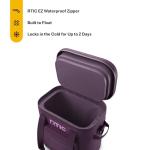 RTIC 20 Can Ultra-Tough Soft Cooler Pro, Leakproof Cooler, Waterproof Zipper, Plum