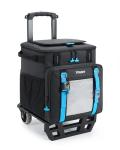 TOURIT 30L/50-Can Cooler with Wheels - 16Hrs Ice Retention Rolling Cooler with Retractable Handle & Oversized All-Terrain Tires, PU-Coated Waterproof Soft Cooler Bag for Camping, Beach Travel, Picnics