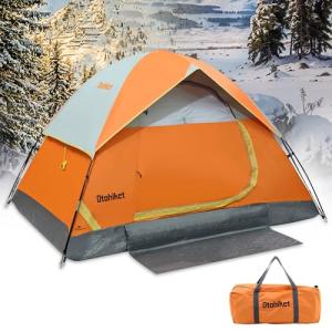 /2/3/4 Person Dome Tents for Camping, Lightweight Portable Backpacking Tent,Lightweight Portable,Waterproof Windproof Sundome Tent,t,Easy to Set Up,Family,Backpacking